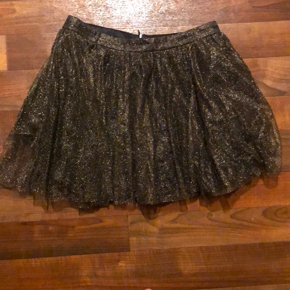 Gold and Black Tool Skirt